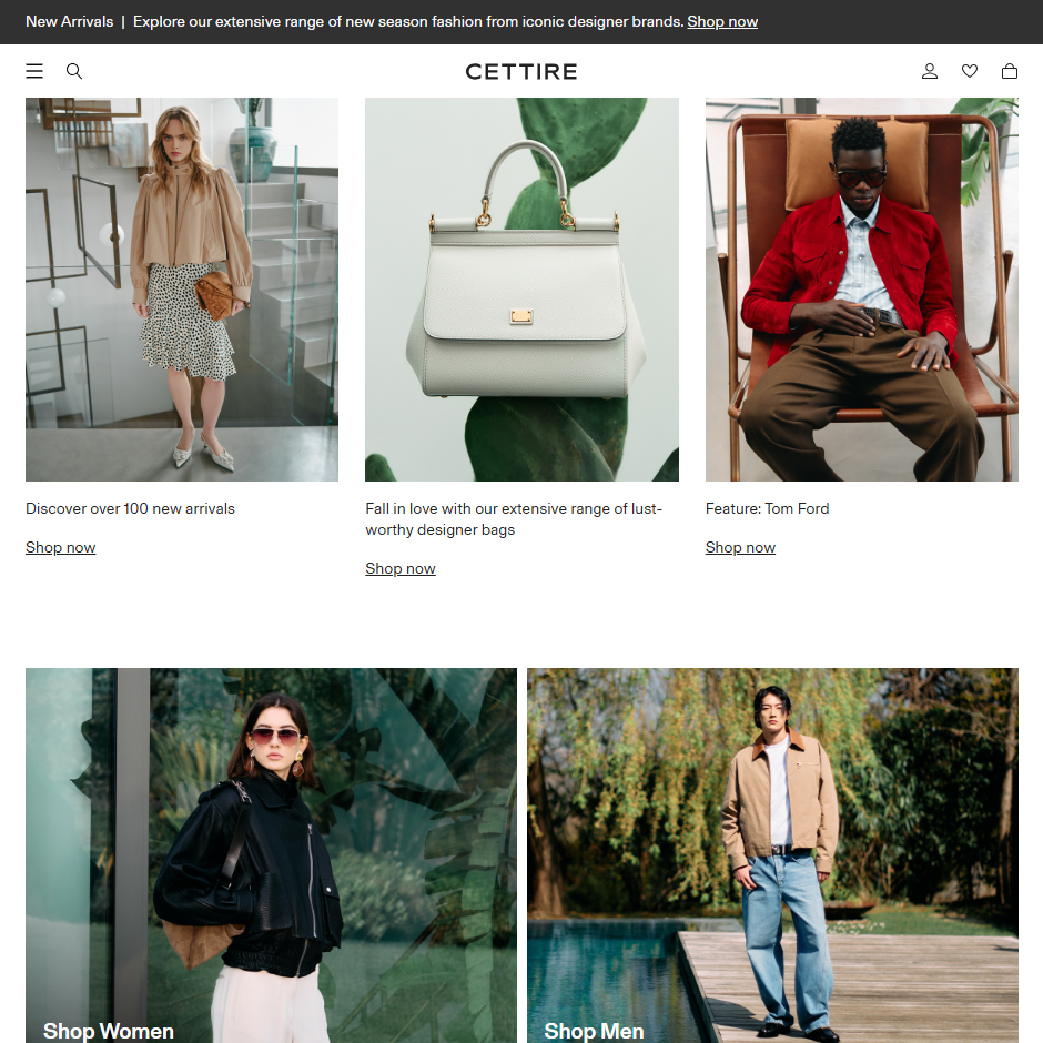 Boutique website